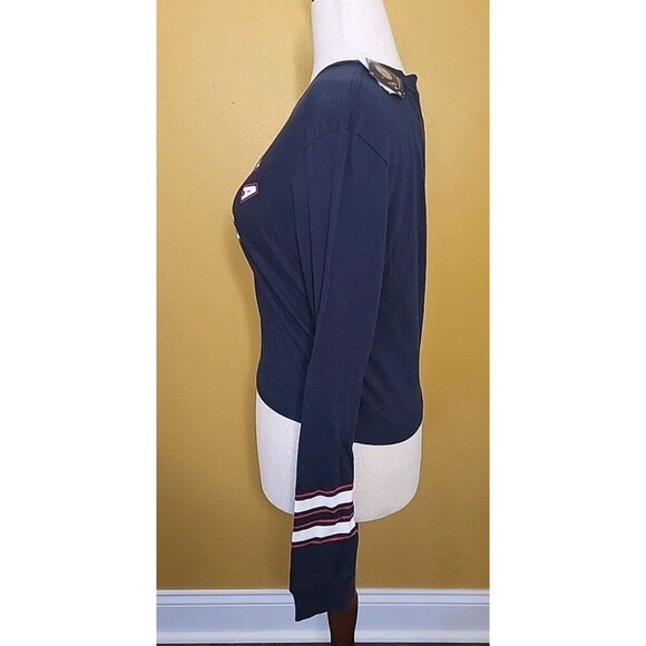 Womens XS Minnesota Twins Campus LIfestyle Long Sleeved Tee Shirt Official MLB - Picture 3 of 14